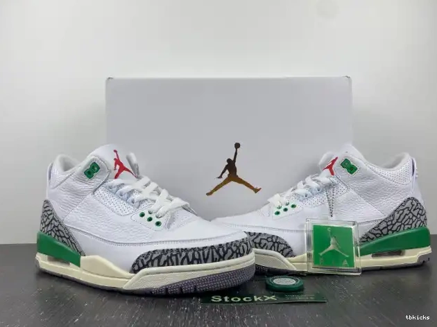 Rep TB Jordan Green Lucky Retro 3 (W) CK9246-136 0604
